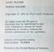 Gary Player World Golfer. his autobiography, 1974 HBDJ First Edition