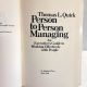 Person To Person Managing THOMAS L. QUICK 1977 HBDJ Like New