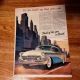 1955 - 9.25 X 12 - Buick Cars Automobile Tear Sheet ad Custom Royal V-8