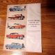 1955 - 9.25 X 12 - General Motors HIGH FASHION FIVE Cars Tear Sheet ad