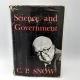 Science and Government C.P. SNOW 1961 HBDJ BCE Harvard University Press 