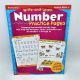 Write-and-Learn Number Practice Pages PreK-1 Scholastic Unused 2003