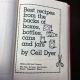 Best Recipes from Backs of Boxes Bottles Cans & Jars CEIL DYER 1979 HBDJ BCE