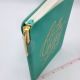 Faith Hope Love ECCOLO Turquoise Leather Scripture Journal and Built in Pen