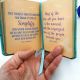 NEW - Lot 2 pocket size books: Inspirational Quotations and Prayer Journal