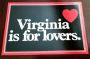 Postcard: Virginia is for Lovers, Cardinal on Back - Card VA 123