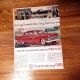 1955 - 9.25 X 12 - 55 Ford Cars Tear Sheet ad RED FAIRLANE CLUB SEDAN