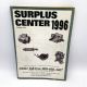 1996 Surplus Center Catalog 269  Hydraulics, Welders, Winches, Compressors, MORE