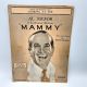 Al Jolson MAMMY Looking at You Sheet Music by Irving Berlin 1929