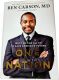 One Nation: What We Can All Do to Save America's Future, by Ben Carson, MD, with Candy Carson - HAND SIGNED