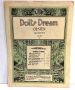 Doll’s Dream Theodor Oesten Op. 202 No. 4 No. 190 VINTAGE Sheet Music Cradle Song 
