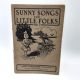 1908 Sunny Songs for Little Folks Number One HOPE PUBLISHING Antique Songbook