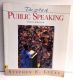 The Art of Public Speaking 1983 Sixth Edition, First Printing by Stephen E. Lucas